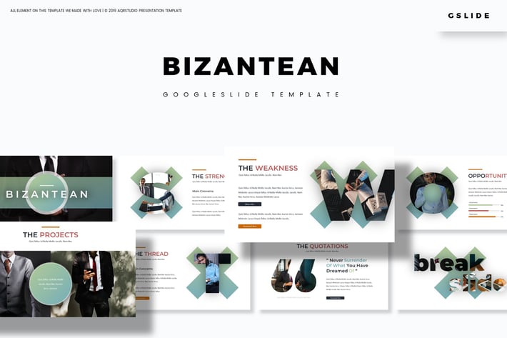 Bizantean  - Google Slides Template