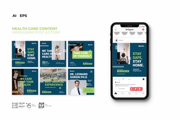 Prevent Medical Health Instagram Template