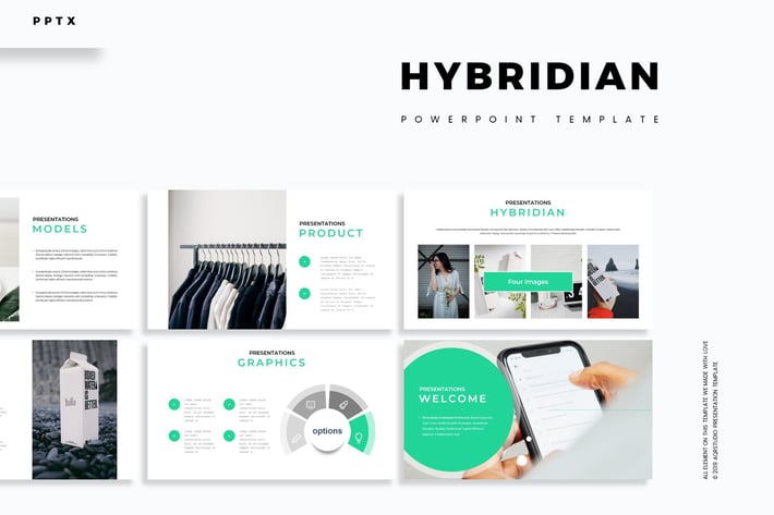Hybridian - Powerpoint Template