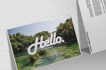 Postcard/Invitation - Mockup