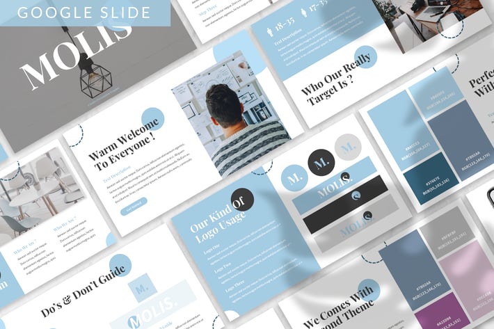 Molis - Brandbook Google Slide Template