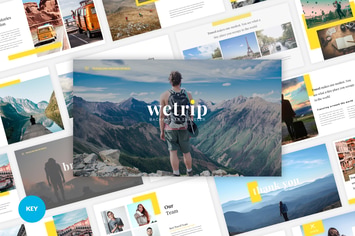 Wetrip - Backpackers Keynote Template