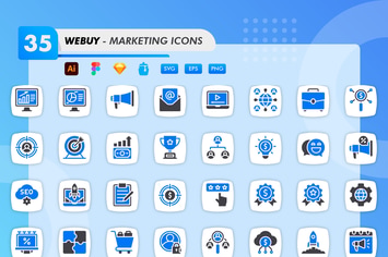 Webuy - Marketing Icons