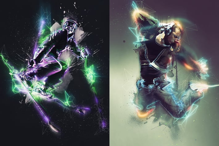 Renegade Photoshop Action