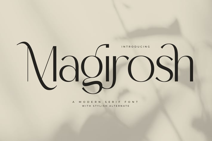 Magirosh A Modern Serif Font