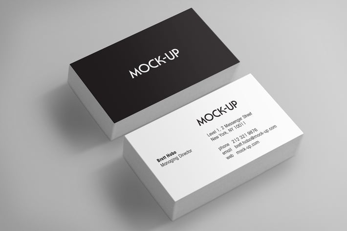 Business Card Mockups