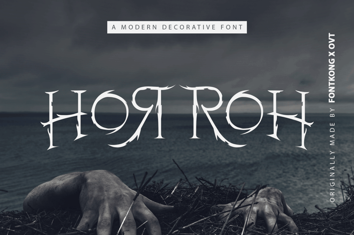 Horroh - Modern Blackletter Typeface