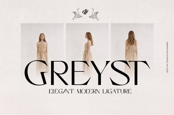 Greyst - Elegant Ligature font