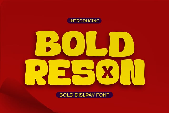 Bold Reson – Bold Display Font