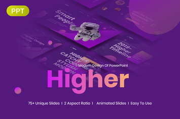 Higher Creative Startup PowerPoint Template