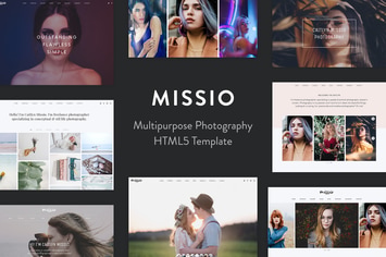 Missio Photography Template for Photography