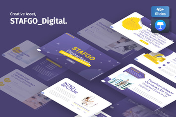 Stafgo - Creative Digital Keynote Template