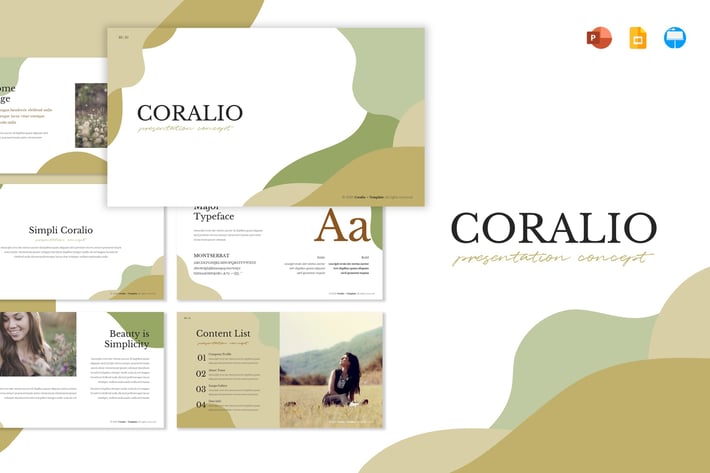 Coralio - Presentation Template