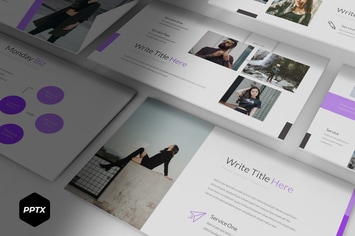 Monday Biz - Powerpoint Template