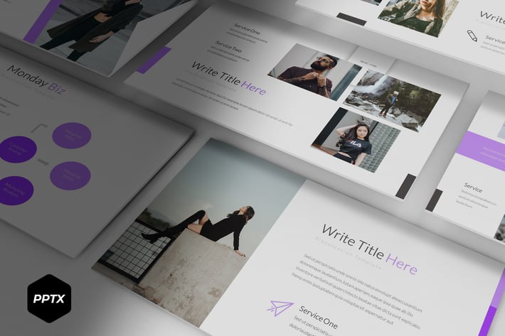 Monday Biz - Powerpoint Template