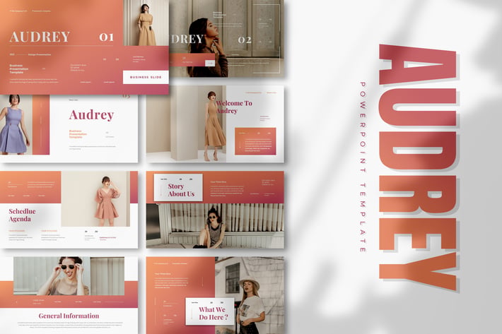Audrey - Business Presentation Keynote Template