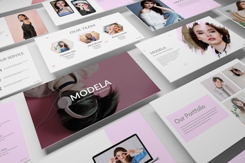 MODELA – Creative Business PowerPoint Template