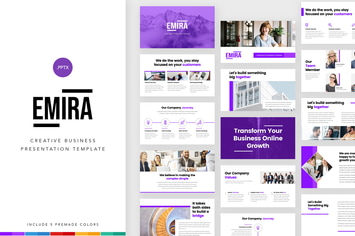 Emira - Creative Business Company PowerPoint