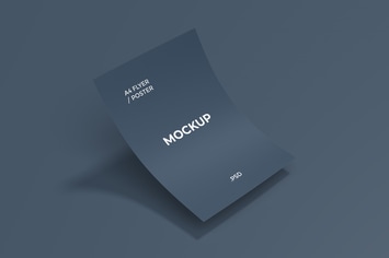 A4 Flyer Mockup