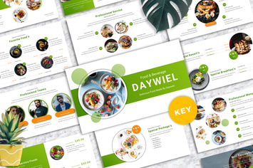 Daywiel - Food & Beverage Keynote Templates