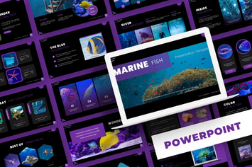 Marine Fish - Powerpoint Template