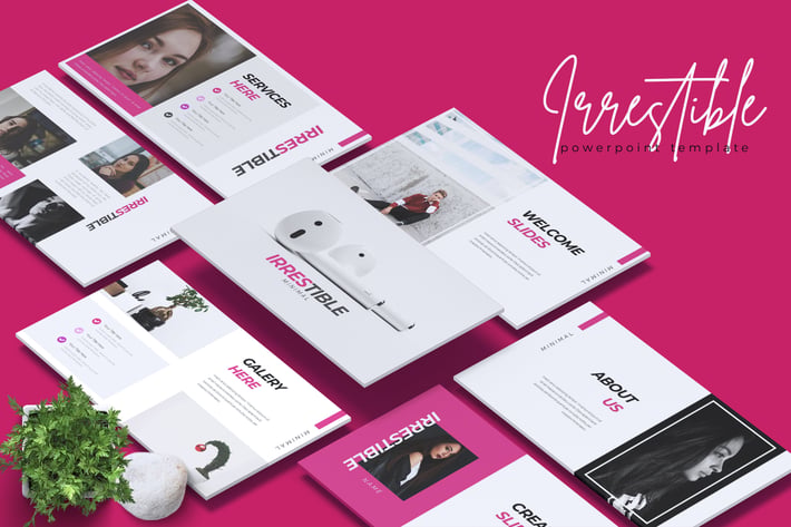 IRRESTIBLE - Creative Powerpoint Template