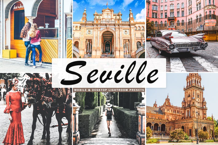 Seville Mobile & Desktop Lightroom Presets
