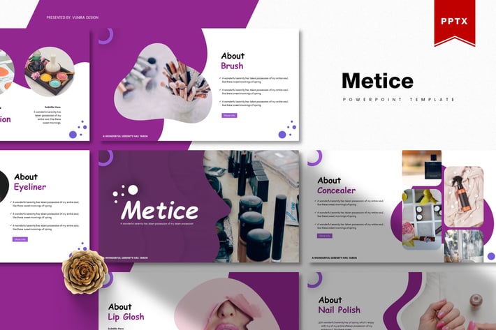 Metice | Powerpoint Template