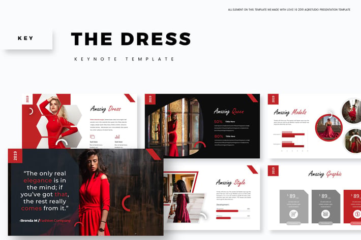 The Dress - Keynote Template