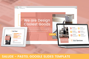 Salude - Pastel Google Slides Template