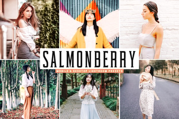 Salmonberry Mobile & Desktop Lightroom Presets