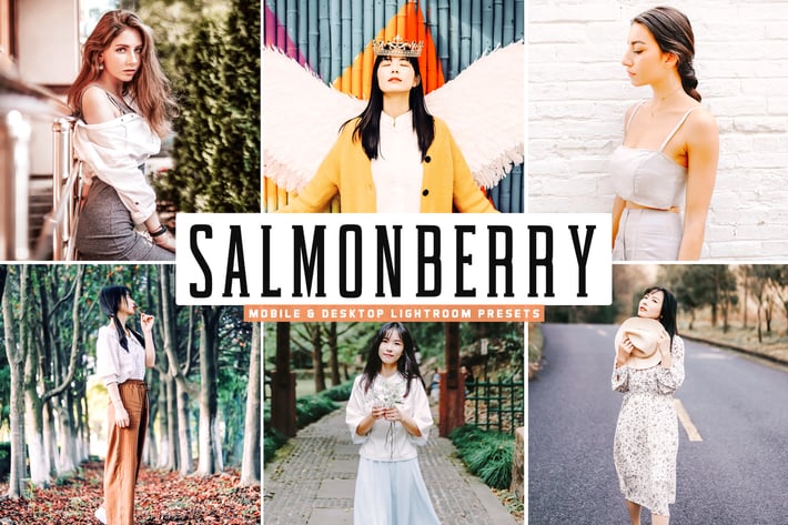 Salmonberry Mobile & Desktop Lightroom Presets