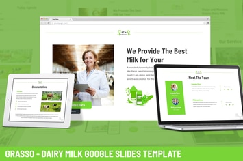 Grasso - Dairy Farm Google Slides Template