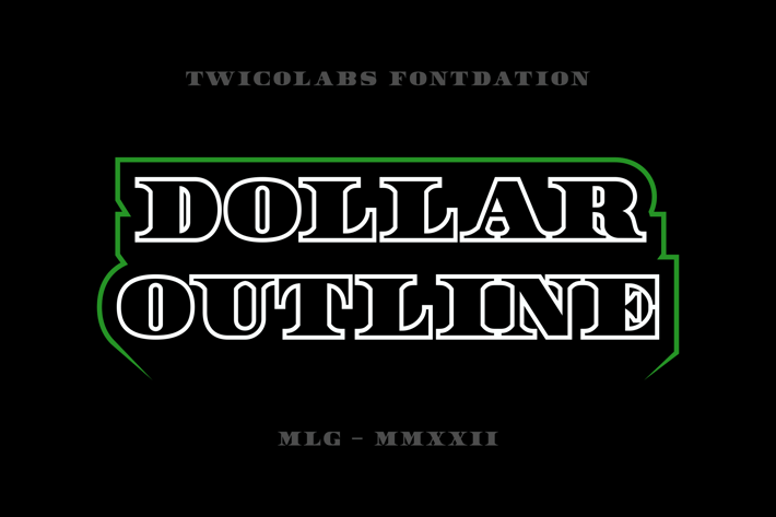Dollar Outline