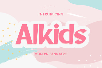 Alkids | Modern Sans Serif 