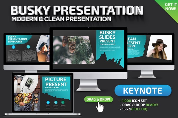 Busky Keynote Presentation Template
