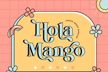 Hola Mango - Modern Retro Display
