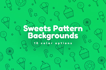 Sweets Pattern Backgrounds