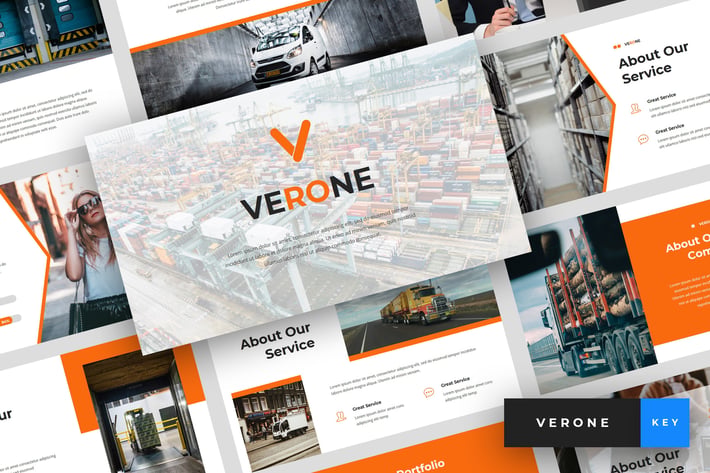 Verone - Logistics Keynote Template