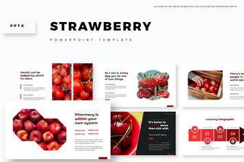 Strawberry - Powerpoint Template