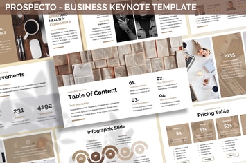 Prospecto - Business Keynote Template