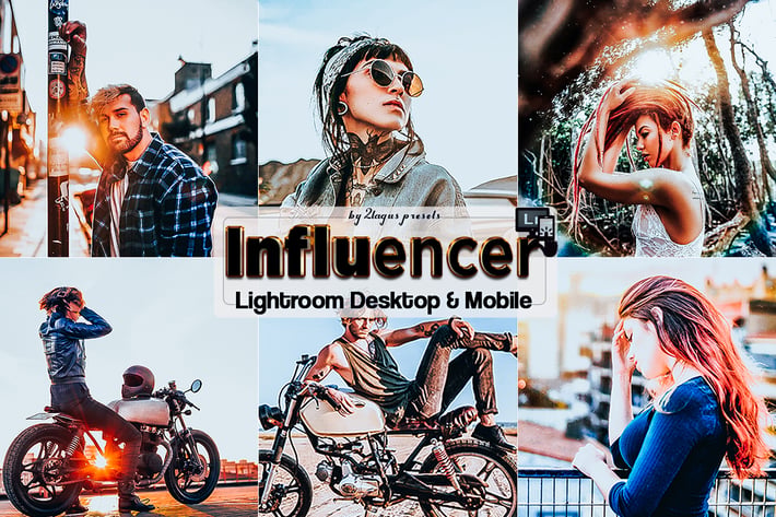 Influencer Lightroom Presets Mobile and Desktop