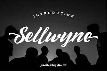 Sellwyne | Handlettering Font