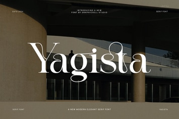 Yagista Elegant Ligature Serif Typeface
