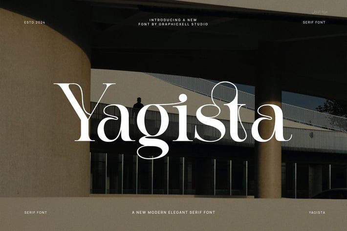 Yagista Elegant Ligature Serif Typeface