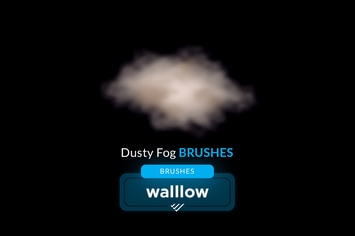 Dusty Fog Photoshop brushes for Photo edits 