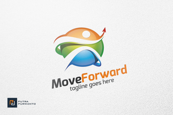 Move Forward / People - Logo Template