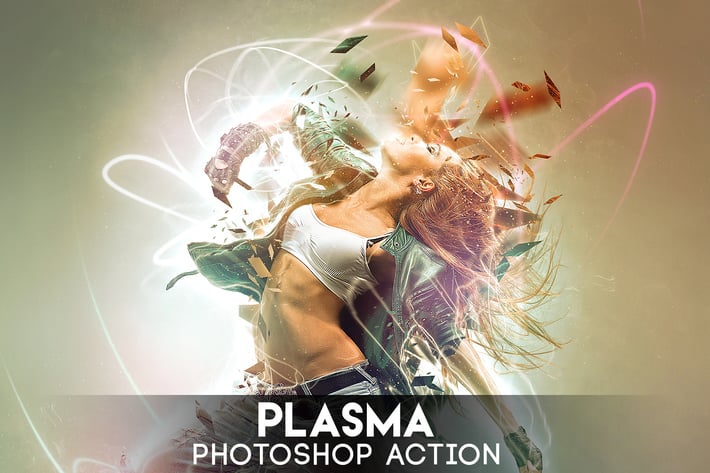 Plasma Photoshop Action