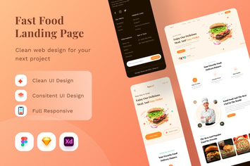 Fast Food Landing Page