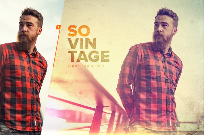 SoVintage Photoshop Action